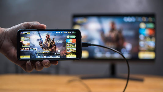 How to Connect a Smartphone to a Portable Monitor