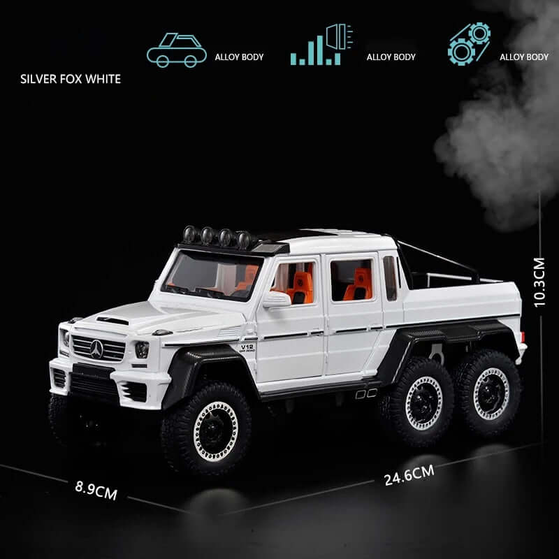 1:20 Scale Alloy Model Car Mercedes-Benz G63 6X6