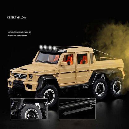 1:20 Scale Alloy Model Car Mercedes-Benz G63 6X6