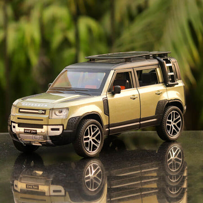 1:24 Scale Land Rover Defender Off-Road Vehicle SUV Alloy Model Car