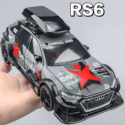 1:24 Audi RS6 Racing Die-cast Alloy Model Car