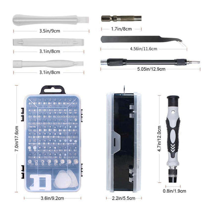 115 in 1 Precision Screwdriver Set for Electronics Repair