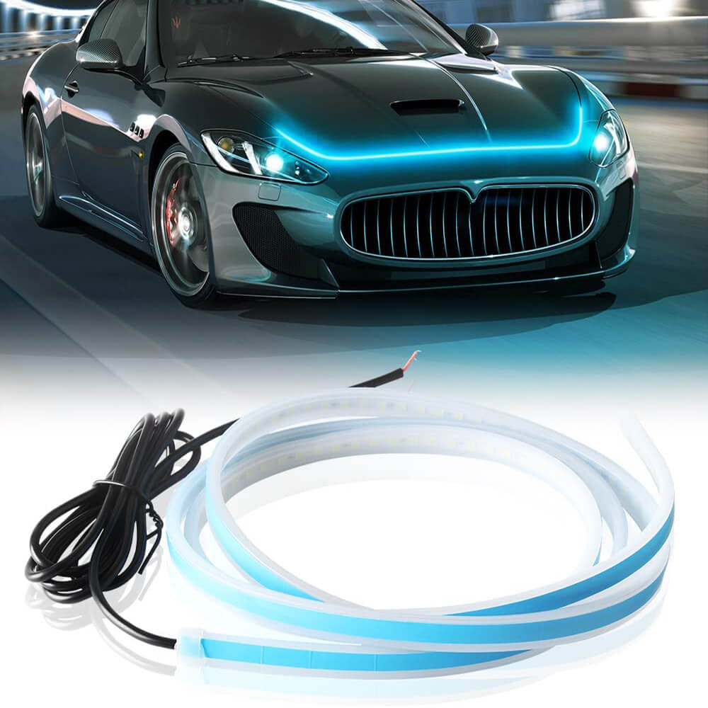 LED Car Decorative Light Waterproof Flexible Light Bar for Guide Rail