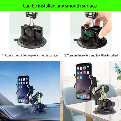 Universal 360 Degree Car Phone Holder with Suction Cup