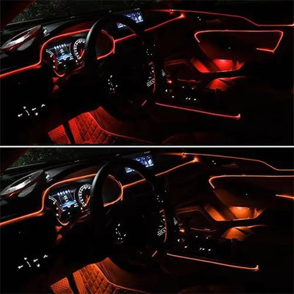 DIY Car Interior LED Atmosphere Lights Easy Installation