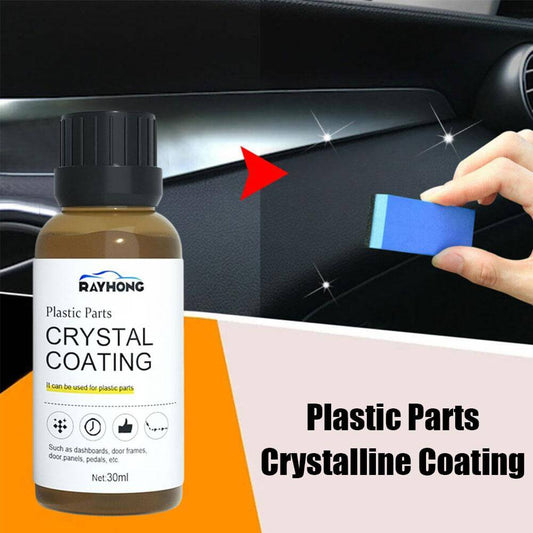 High Performance Plastic Restorer and Crystal Coating for Car Parts