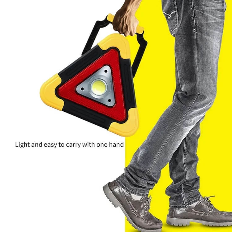 Emergency Warning Triangle Light LED Safety Tool