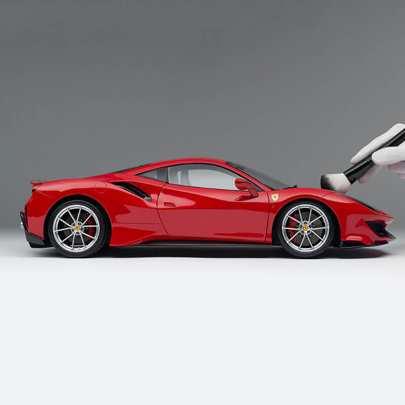 Ferrari 488 Pista 1:24 Scale Handcrafted Model Car