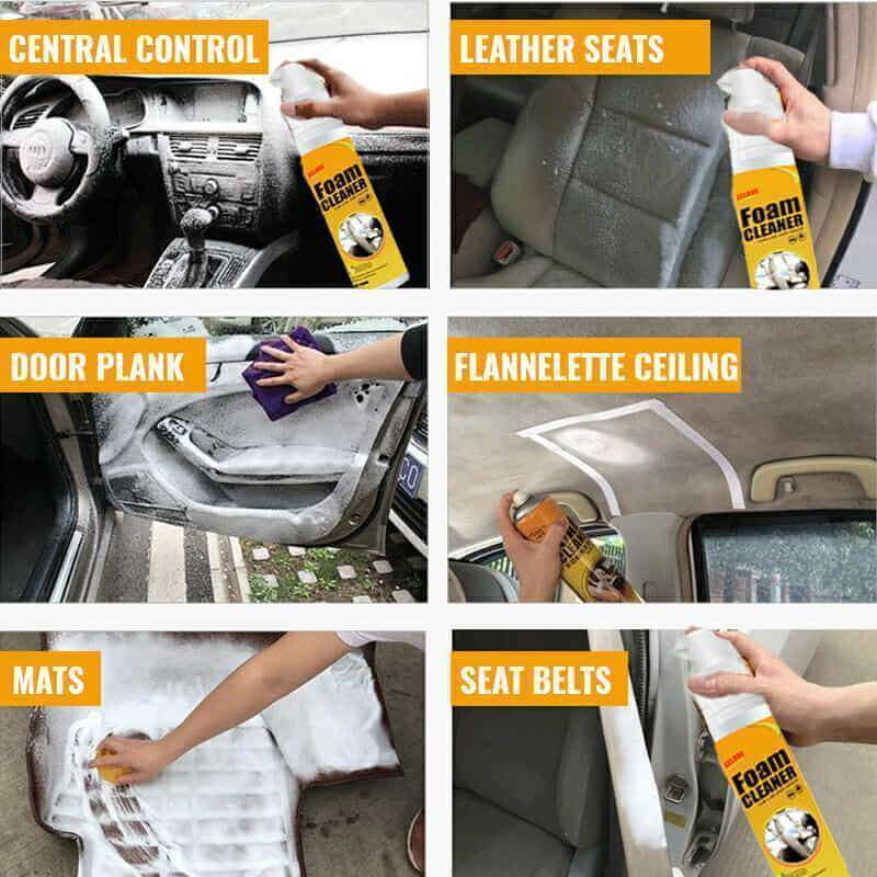 Foaming Cleaner for Car Interior