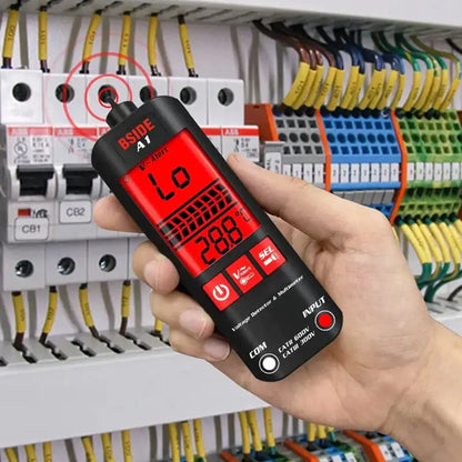 Fully Automatic Universal Digital Multimeter with LED Light and Live Wire Detection