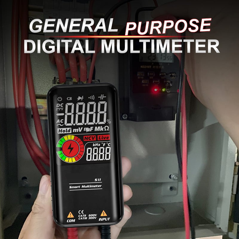 General Purpose Digital Multimeter for Electricians and DIY Projects