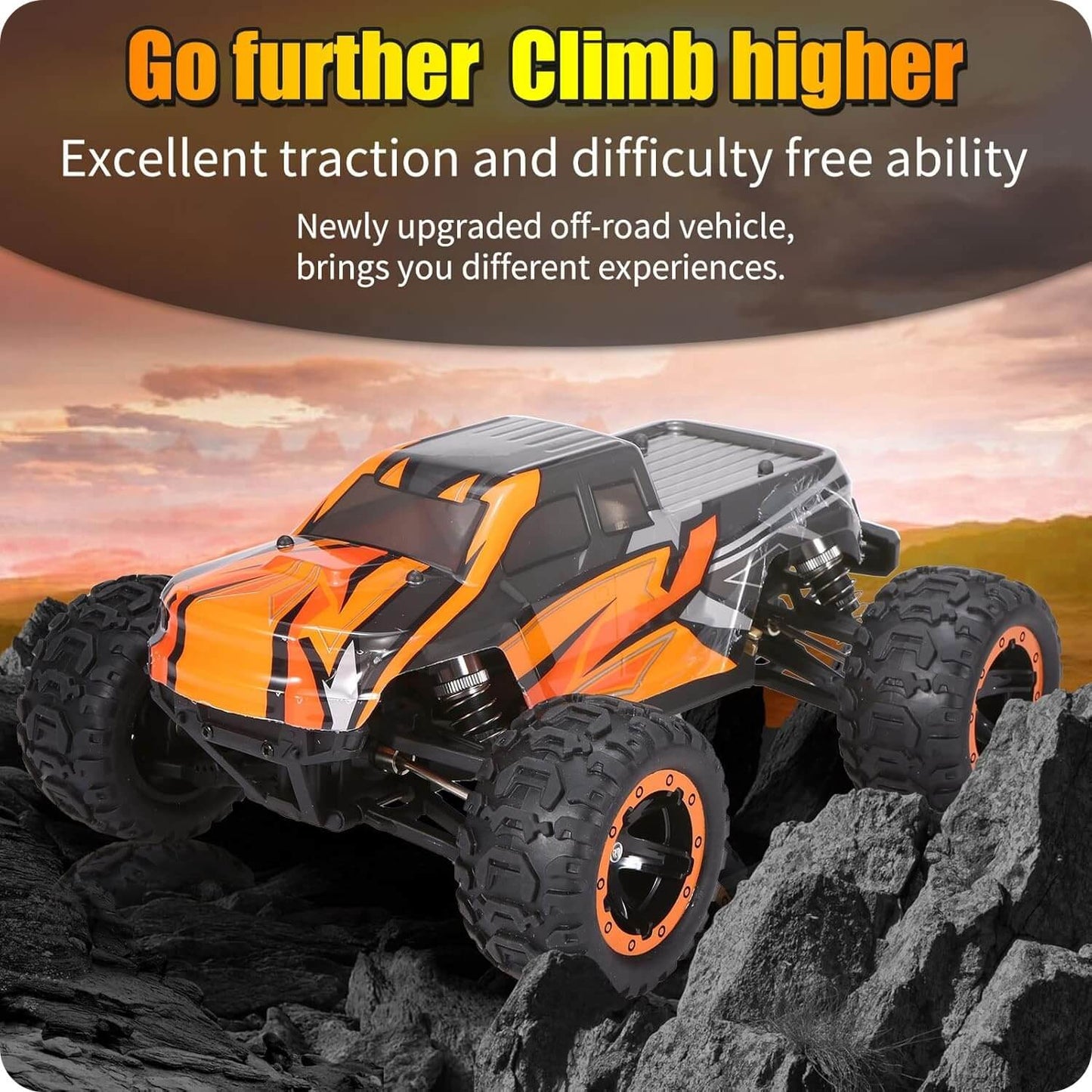 HBX 16889A Pro 1/16 4WD Brushless RC Car 45 km/h Off Road Vehicle