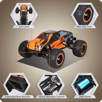 HBX 16889A Pro 1/16 4WD Brushless RC Car 45 km/h Off Road Vehicle