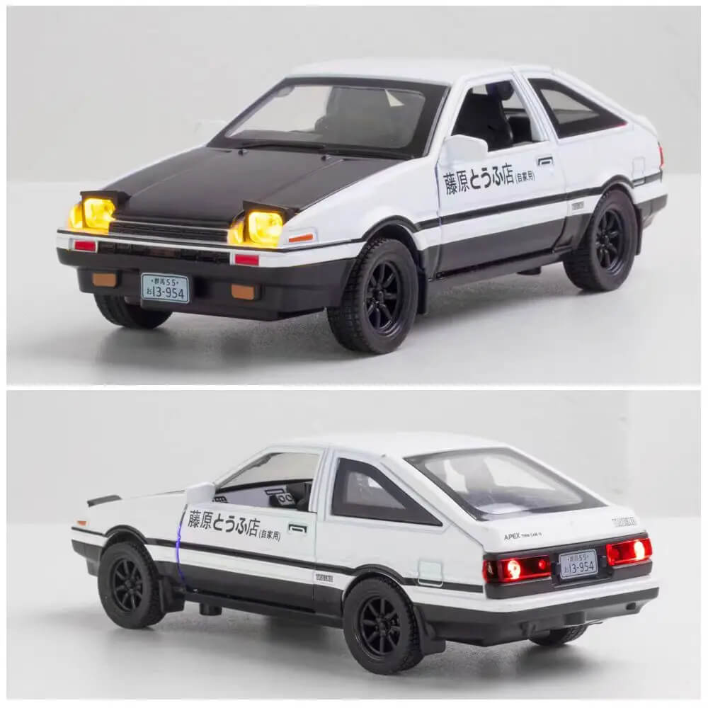 Initial D Toyota AE86 Alloy Diecast Car Model