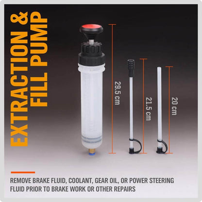 Oil Syringe Manual Extraction Fill Pump