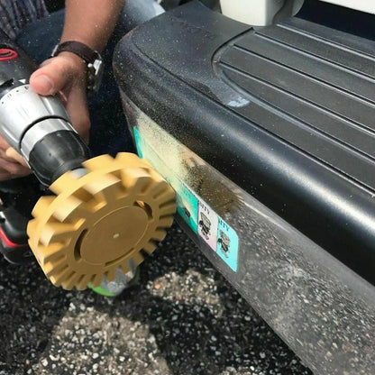 Polishing Wheel Decal Remover for Quick and Safe Sticker Removal