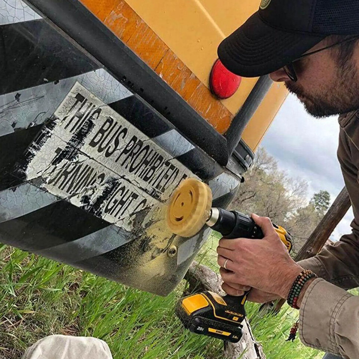 Polishing Wheel Decal Remover for Quick and Safe Sticker Removal