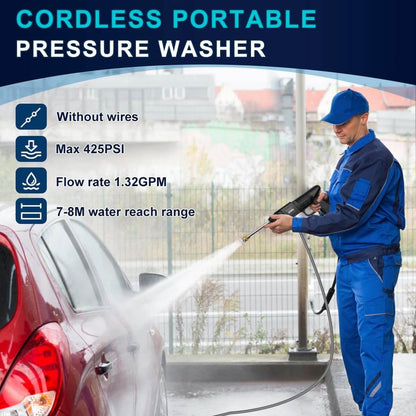 Portable High Pressure Washer Spray Gun