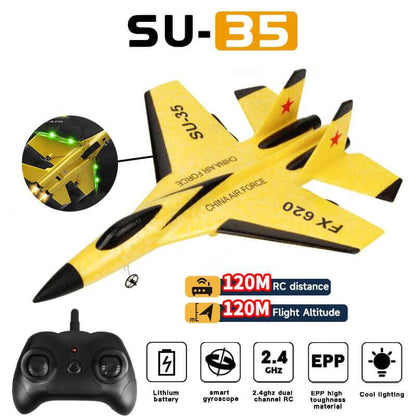 SU-35 Remote Control Aircraft High Speed Glider for Kids and Adults