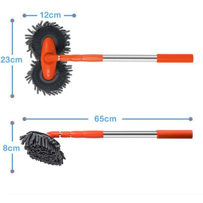 Retractable Double Layer Car Wash Brush