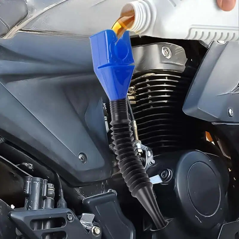 Universal Flexible Oil Drain Funnel For Cars