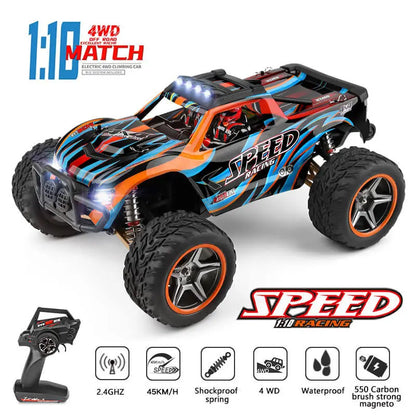 Wltoys 104009 1/10 2.4G Off-Road Racing 4WD Alloy Remote Control Car