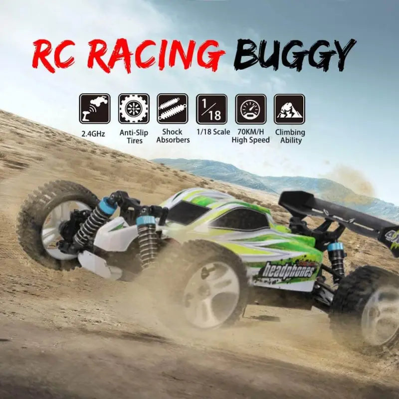 Wltoys 144001 1/14 2.4G 4WD High Speed Off-Road Racing RC Car Vehicle