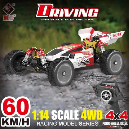 Wltoys 144001 1/14 2.4G 4WD High Speed Off-Road Racing RC Car Vehicle