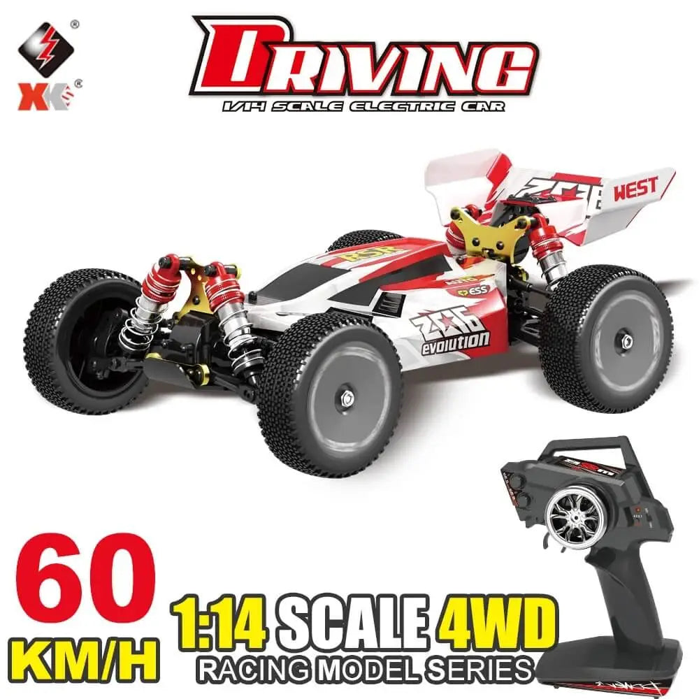 Wltoys 144001 1/14 2.4G 4WD High Speed Off-Road Racing RC Car Vehicle