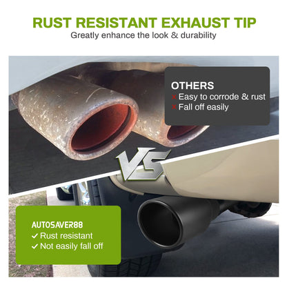 Universal Stainless Steel Car Exhaust Tip Rustproof and Stylish